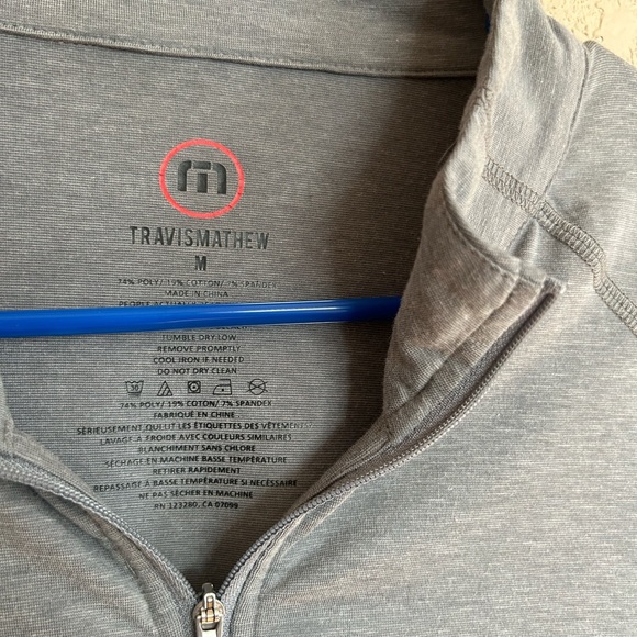 Top Golf Colorado Lightweight Half Zip Pullover, Men’s Medium - Picture 6 of 9